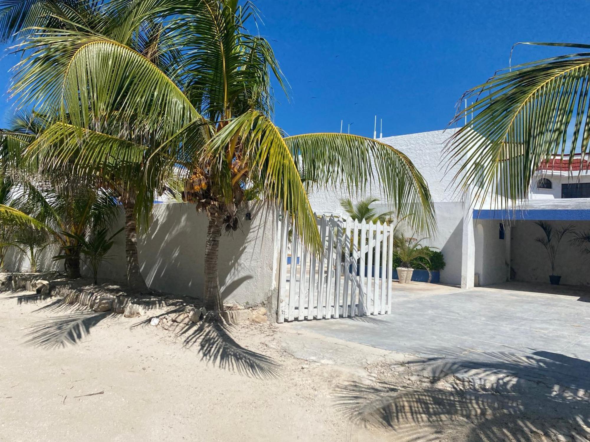 Don Lalo, Family Villa With Sandy Beach At Your Feet. Progreso  Kültér fotó