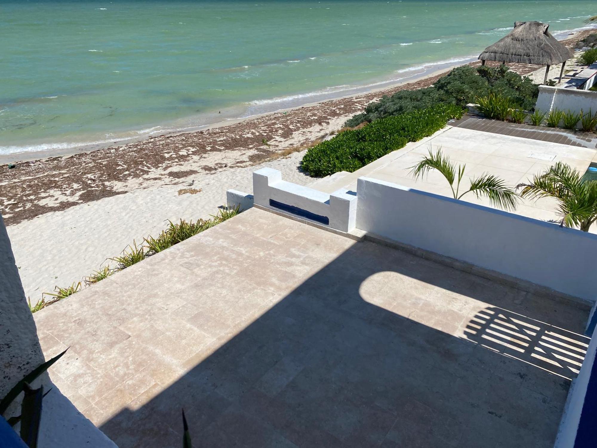 Don Lalo, Family Villa With Sandy Beach At Your Feet. Progreso  Kültér fotó