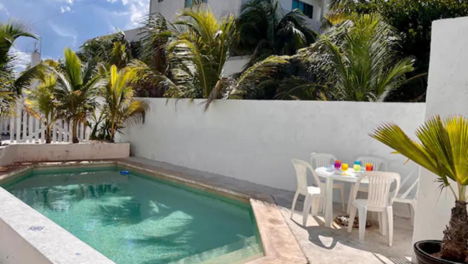 Don Lalo, Family Villa With Sandy Beach At Your Feet. Progreso  Kültér fotó